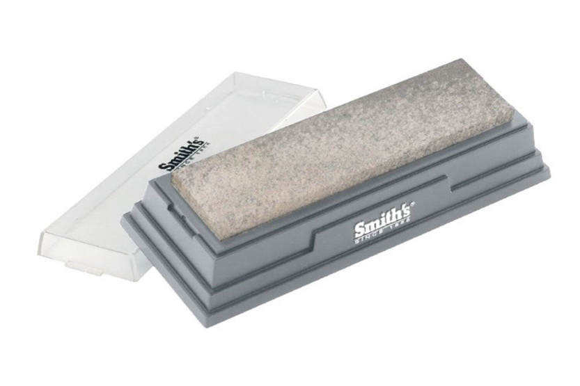 Arkansas Smith piedra natural grano 600 + caja soporte