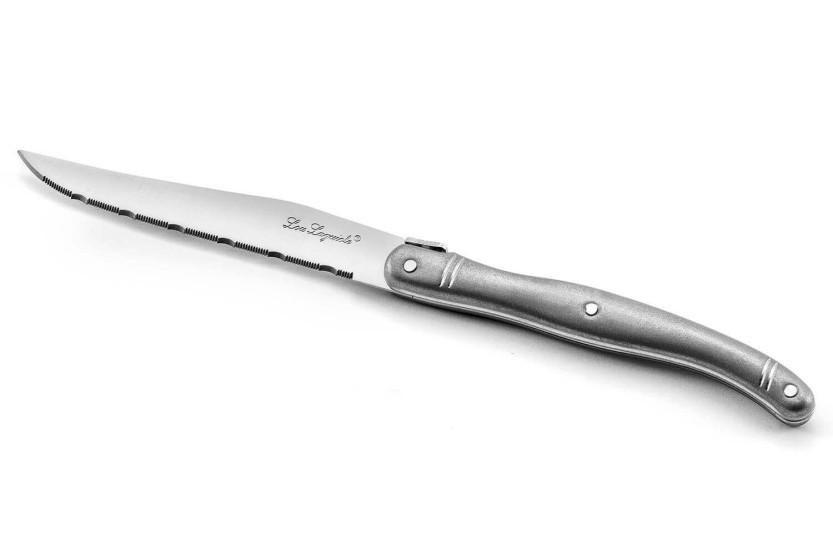 Steakmesser Lou Laguiole Tradition vintage rostfreie Klinge 11cm
