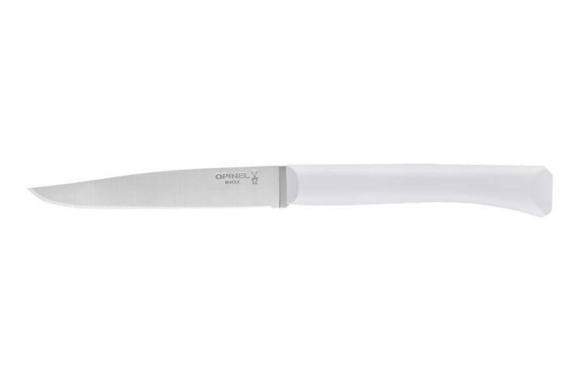 Sett med 4 Opinel Bon Appétit+ Tempête 11 cm kniver i rustfritt stål