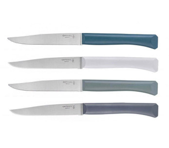 Conjunto de 4 facas Opinel Bon Appétit+ Tempête 11cm em aço inoxidável