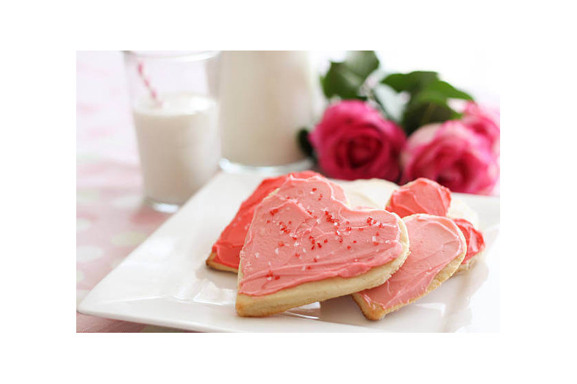 Set of 6 heart-shaped Livoo stainless steel cookie cutters