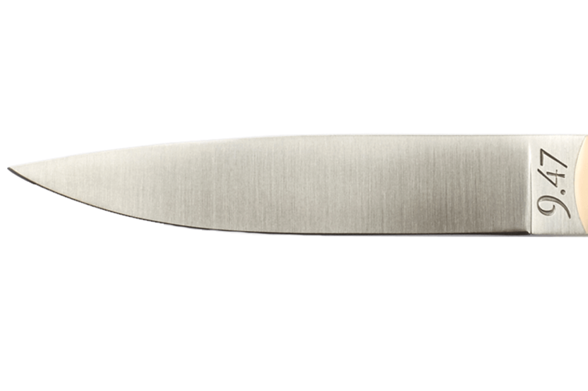 Set of 6 Perceval 9.47 table knives , ivory style
