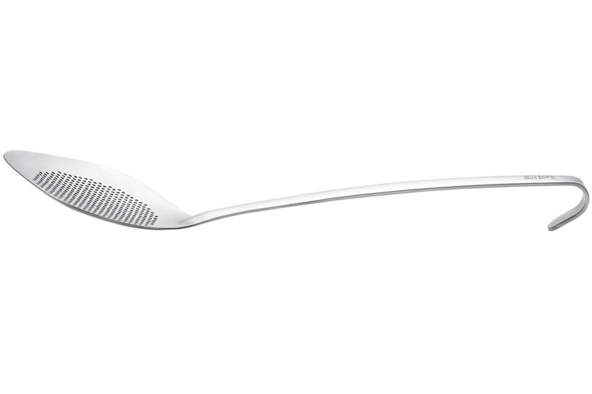Fine Triangle skimmer 1946 series stainless steel diameter 11.5cm
