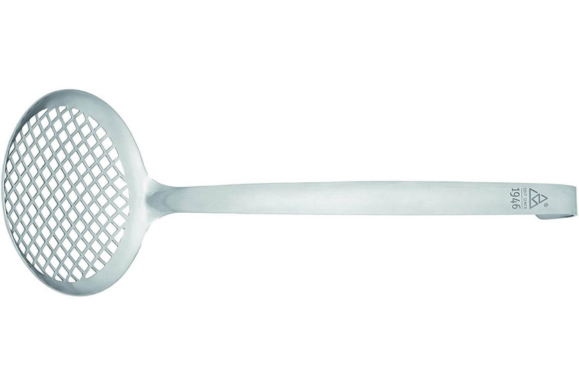 Espumadera triangular serie 1946 acero inoxidable diámetro 11,5cm