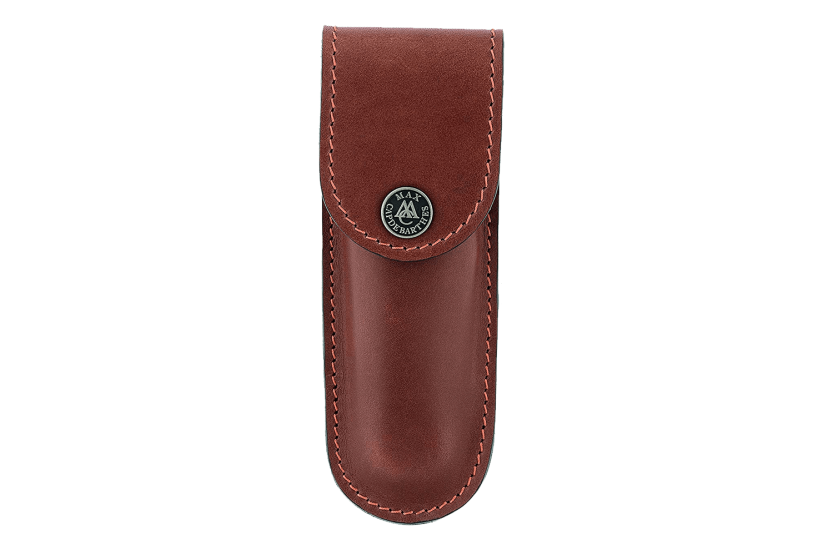 Max CapdeBarthes S100 Peru leather sheath for Laguiole pocket knife