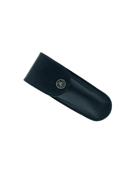 Max CapdeBarthes S100 schwarzes Lederholster für Laguiole Taschenmesser