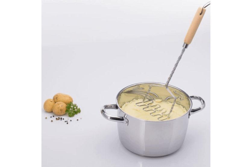 Espremedor de batatas Westmark em aço inoxidável com cabo de madeira