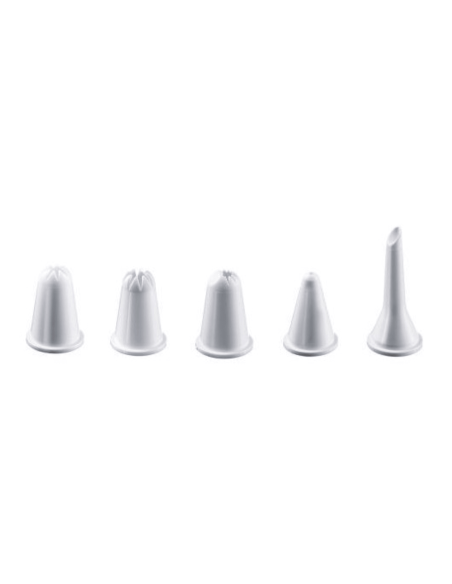 Plastic spuitzak set 28cm + 5 spuitzakken met adapter