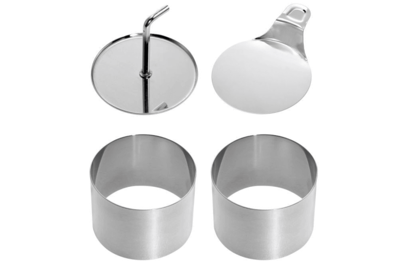 Set of 2 "Kreis" round cookie cutters Westmark stainless steel 7.5cm