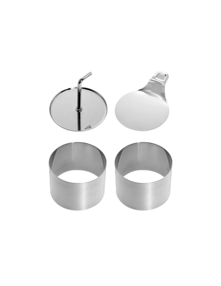 Set of 2 "Kreis" round cookie cutters Westmark stainless steel 7.5cm