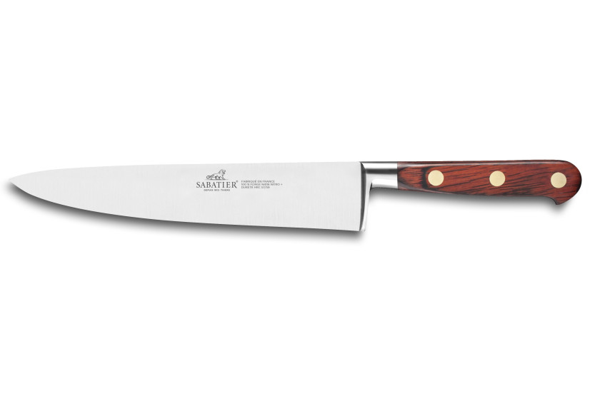 SABATIER Saveur 100% smidd kockkniv 20cm mässingsnitar