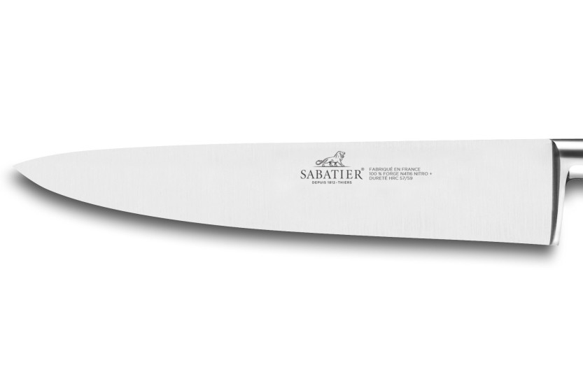 SABATIER Saveur Coltello da chef forgiato al 100% da 20 cm Rivetti in ottone