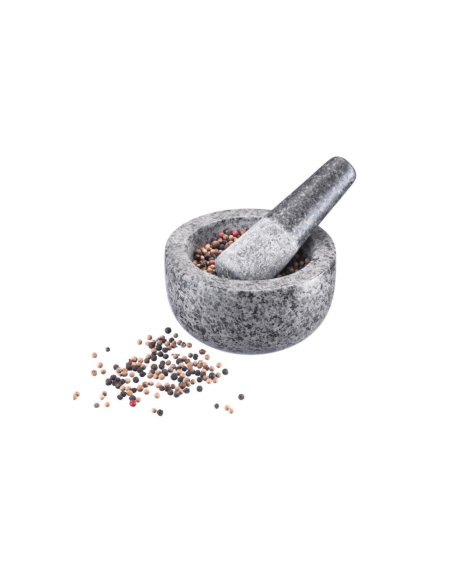Mörser Westmark Durchmesser 13 cm aus Granit + Stößel