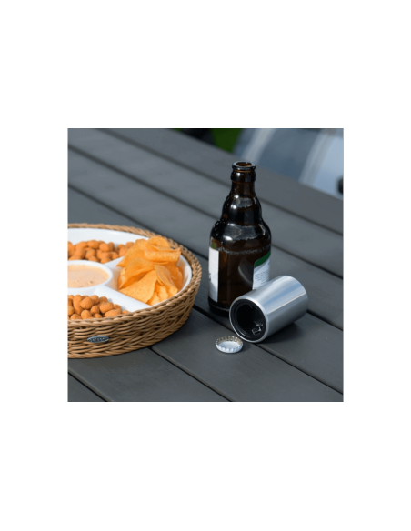 Westmark aluminium "Push & Pull" bottle opener