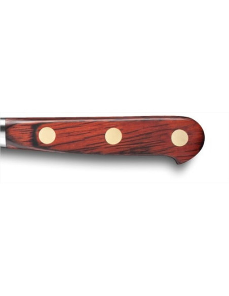 SABATIER Saveur 100% gesmeed Snijmes mes 25cm messing klinknagels