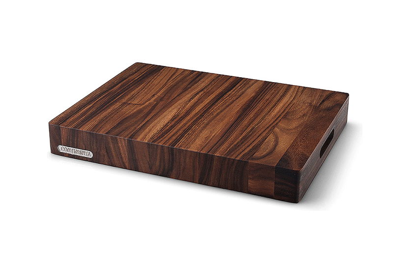 Bloque de cocina Continenta de madera de acacia con asas