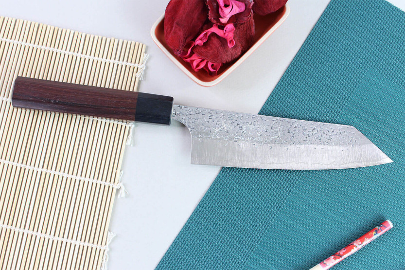 Yu Kurosaki Shizuku 17cm SG2 stål handgjord hamrad japansk bunka kniv