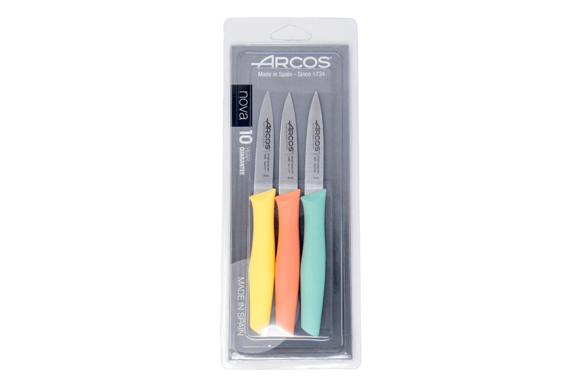 3 kpl Arcos Nova kuorimaveitsiä 8.5cm terä 8.5cm terä