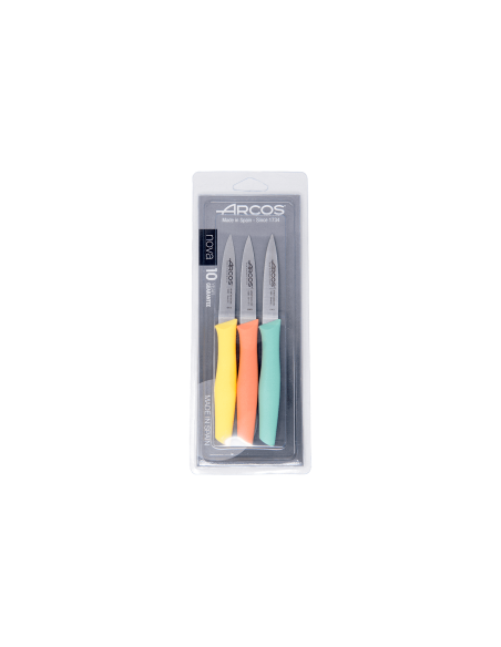 Arcos Nova Spickmessern 3er-Set Klinge 8,5cm
