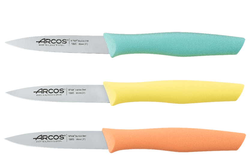 Set van 3 Arcos Nova schilmesjes 8,5cm lemmet