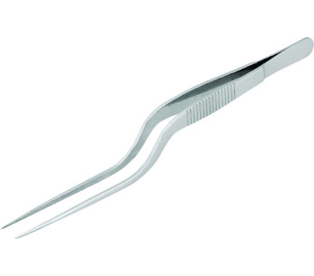 Pinça para vestir dobrada em aço inoxidável de 16 cm ultra-funcional