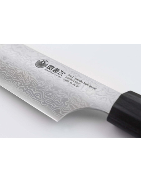 Kanetsugu Zuiun steel SPG2 damascus 15cm japanese Universal knife