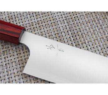 Kei Kobayashi SG2 17cm handgemaakt Japans santoku mes 2