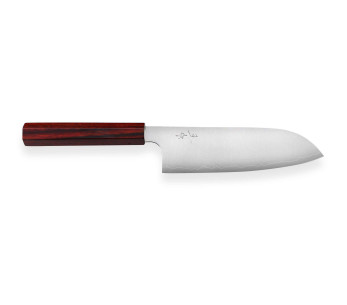 Kei Kobayashi SG2 17cm handgemaakt Japans santoku mes