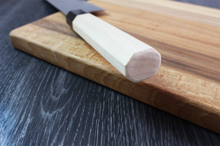 Masakage Shimo 24cm Cuchillo de cocina tradicional japonés Shirogami