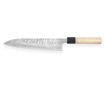 Masakage Shimo 21cm Shirogami käsintehty japanilainen kokki ' s veitsi