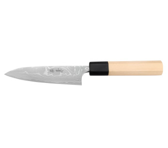 Masakage Shimo 12cm Shirogami käsintehty japanilainen yleispuukko