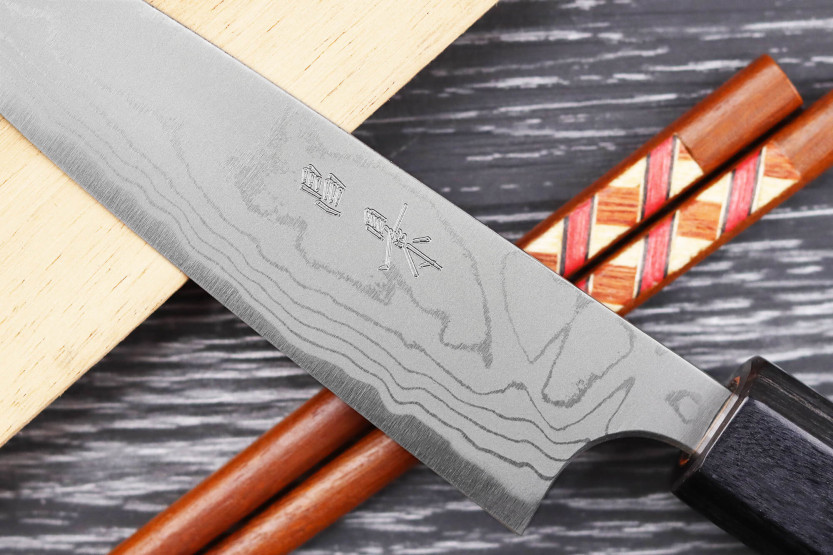 Japanisches handgefertigtes Universalmesser Masakage Shimo 12cm Shirogami