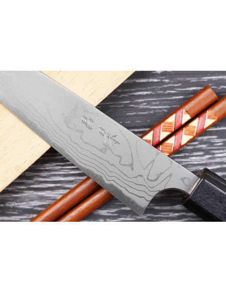 Masakage Shimo 12cm Shirogami käsintehty japanilainen yleispuukko