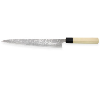Japanisches handgefertigtes Sujihiki-Messer Masakage Shimo 27cm Shirogami