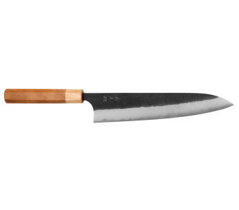 Yoshimi Kato AS Brut 24 cm håndlavet japansk kokkekniv
