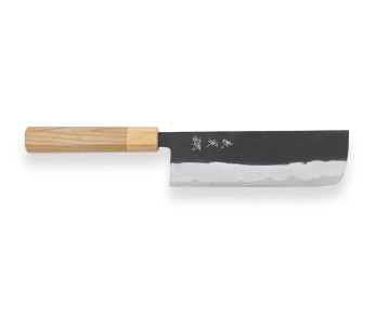 nakiri mes japonais artisanal Yoshimi Kato AS Brut 16,5cm