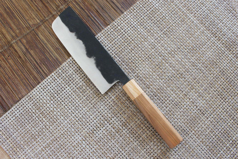 nakiri veitsi japonais artisanal Yoshimi Kato AS Brut 16,5cm