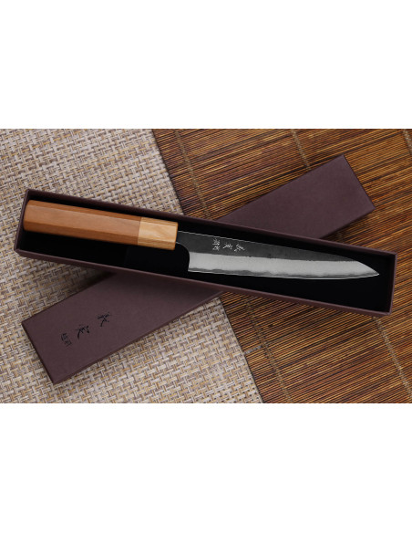 Japanisches handgefertigtes Universalmesser Yoshimi Kato AS Brut 15cm