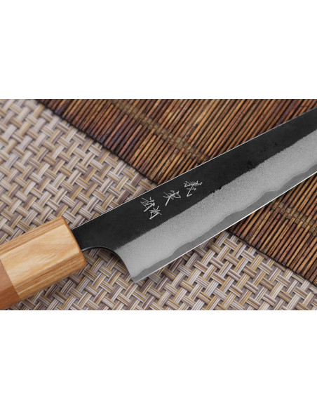 Japanisches handgefertigtes Universalmesser Yoshimi Kato AS Brut 15cm