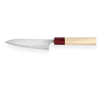 Masakage Kiri 12cm Damaskus 49-lagers handgjord japansk universalkniv