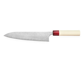 Masakage Kiri 21cm handgemaakt Japans koksmes, damascus 49 lagen