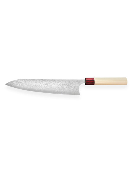 Masakage Kiri 24cm handmade japanese chef ' s knife, damascus 49 layers