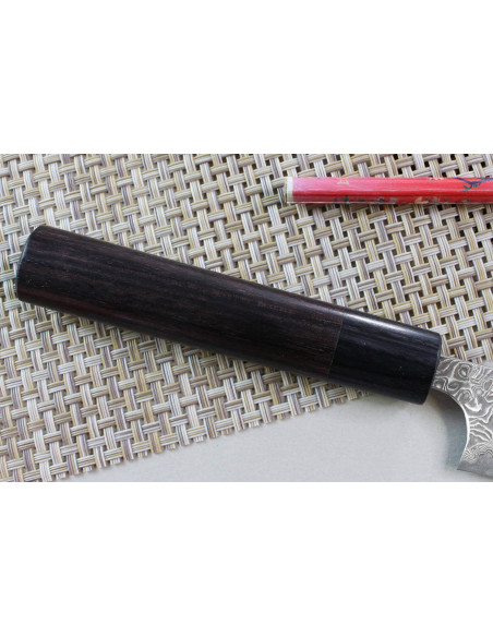 Yoshimi Kato 15 cm VG10 Damasco nichel coltello universale giapponese fatto a mano