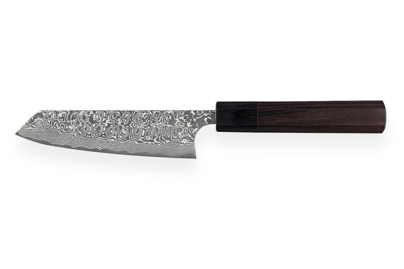 Masakage Kumo 13cm 63-capa damasco cuchillo japonés ko-bunka hecho a mano