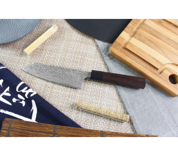 Masakage Kumo 16,5 cm håndlaget japansk bunka-kniv, 63 lag damaskus 2