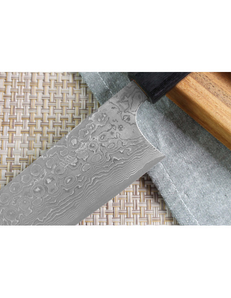 Japanisches handgefertigtes Bunka-Messer Masakage Kumo 16,5cm Damast 63 Schichten