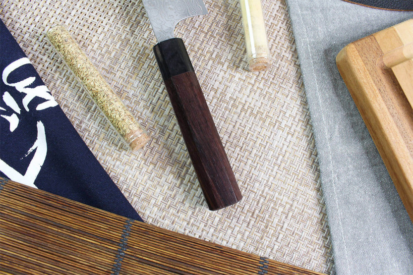Japanisches handgefertigtes Bunka-Messer Masakage Kumo 16,5cm Damast 63 Schichten