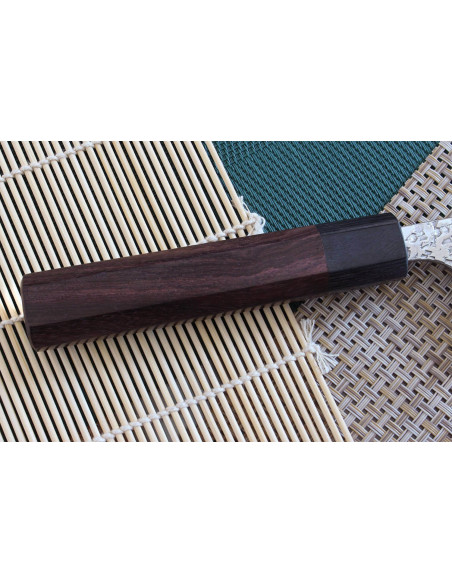 Yu Kurosaki Shizuku 16,5 cm SG2 acciaio martellato a mano coltello nakiri giapponese coltello nakiri
