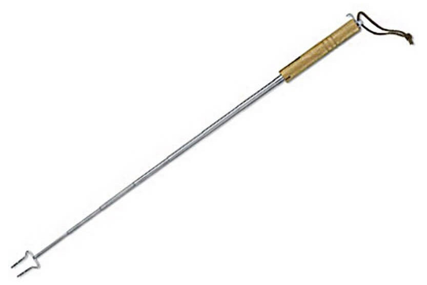 65 cm teleskopisk grillgaffel + nylonfodral