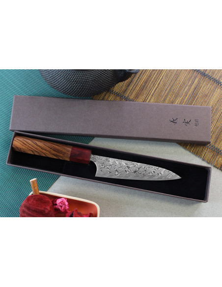 Yoshimi Kato 12 cm SG2 Damaskus håndlaget japansk universalkniv